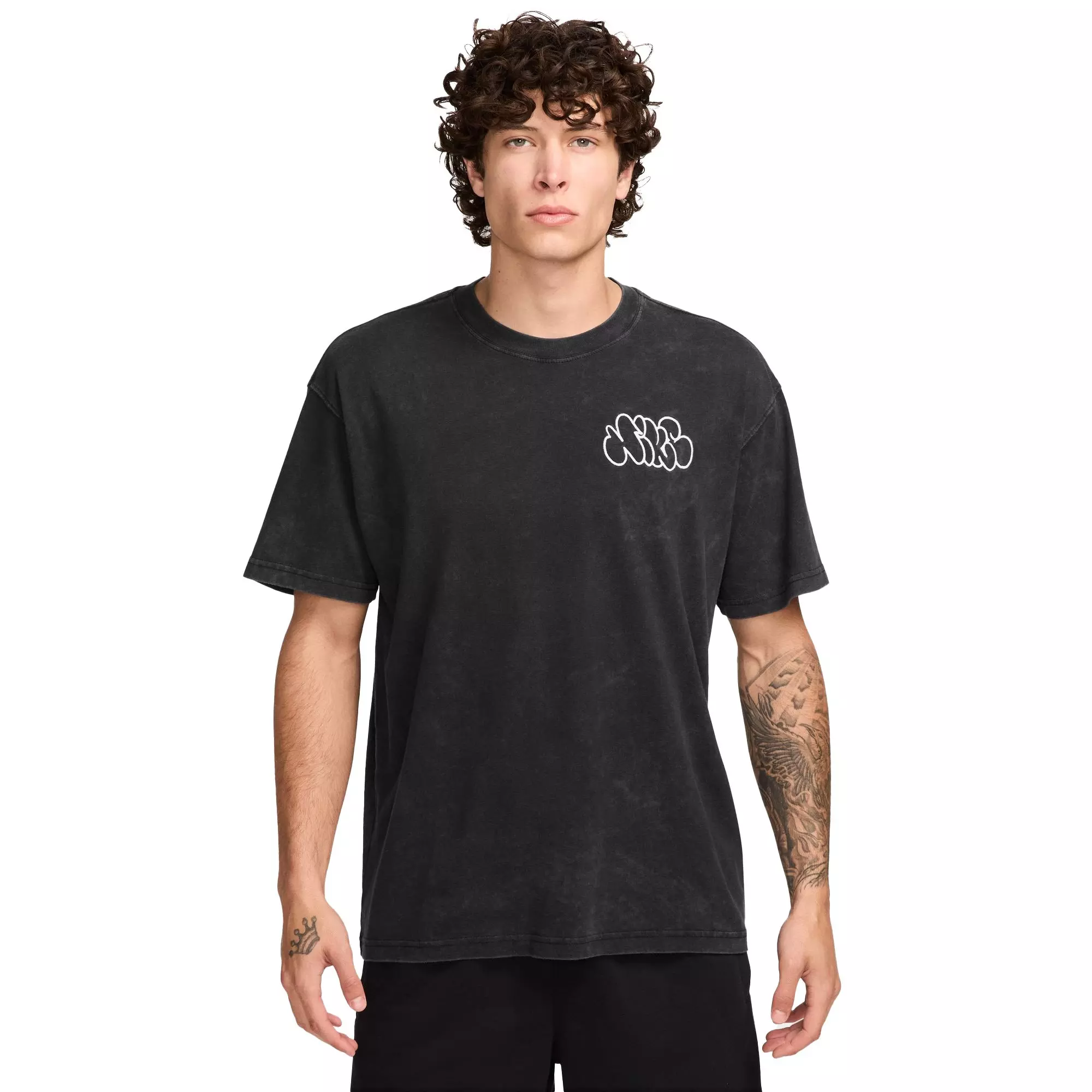 ★Nike★ Max90 Basketball T-Shirt M Black HJ3435010 HJ3435-0 Nike Men's Max90 Basketball